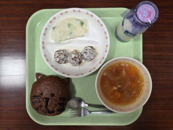 昨日本日の給食（2.18）