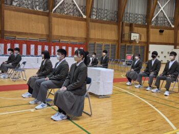 卒業式前日（3.10）