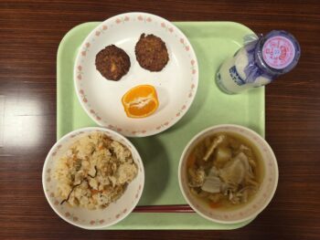 本日の給食（3.16）