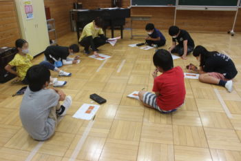 係活動（小中合同体育祭）