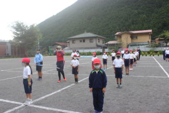 小中色団結（小中合同体育祭）