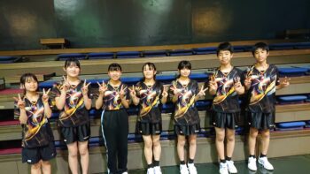 総体卓球部 速報！