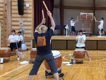 太鼓講習会（8.22）