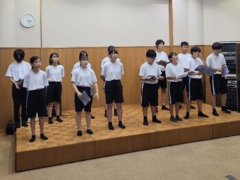 合唱練習（9.4）