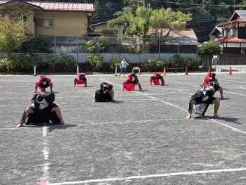 小中合同体育祭総練習（9.10）
