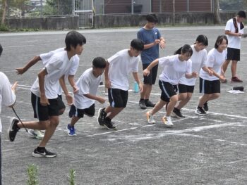 長距離走の取組（9.18）