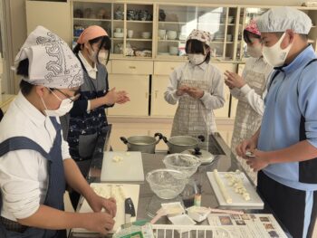 3年生調理実習（11.27）