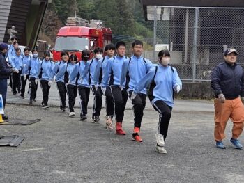 出初め式に向けた練習（12.3）