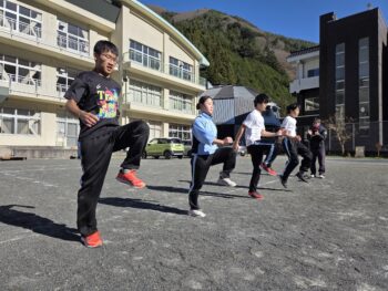 陸上部練習(12.6)