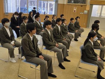 三学期始業式（1.14）