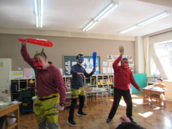 節分「鬼は外!福は内!」